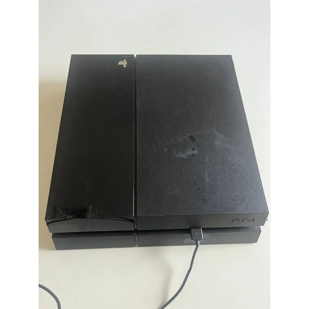 Sony PlayStation 4 PS4 500GB Black Console Gaming System CUH-1115A WITHOUT BOX